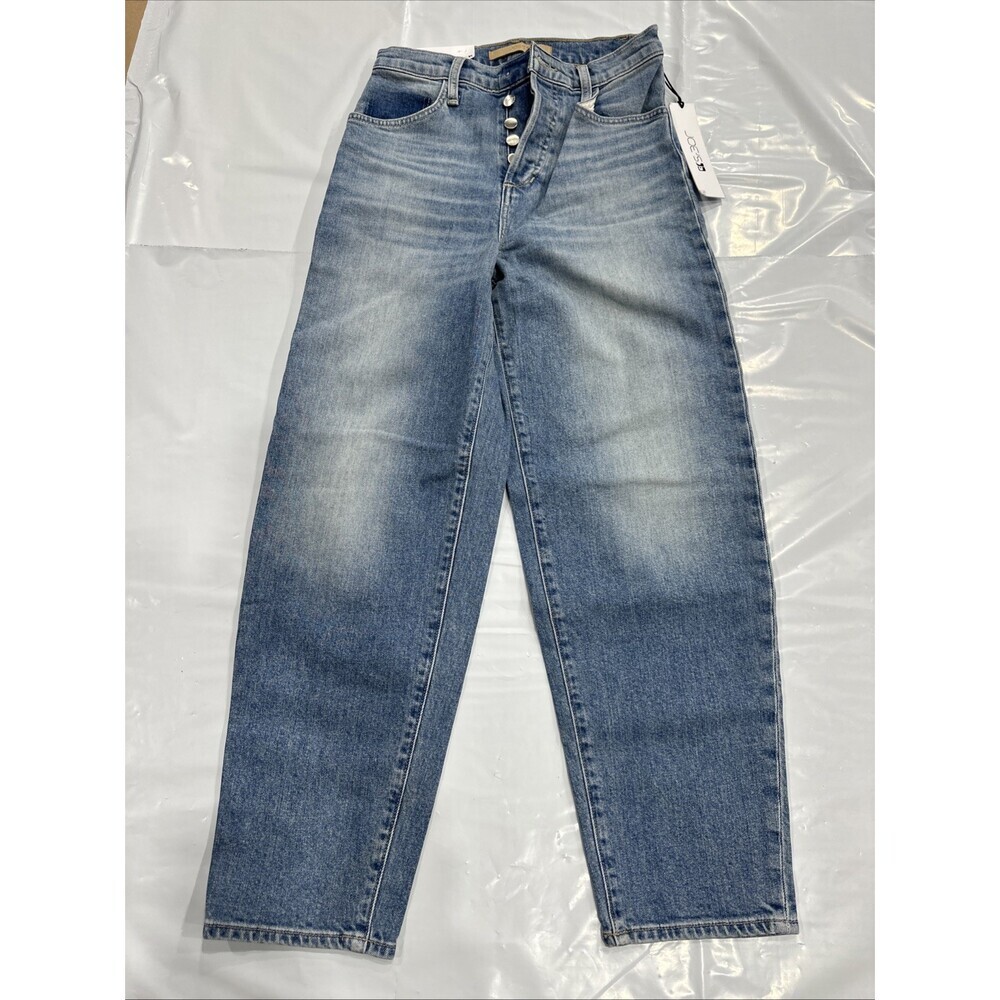 Joe’s Earth Conscious Jeans Women's 24 Blue Denim Straight Leg Button Fly CEB260